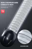 Calefactor De Agua Ajustable De 35W/60W/120W/220W Para Acuario Thermostat Submersible EU US 110V-220V Para Pequeños Peces - details 5