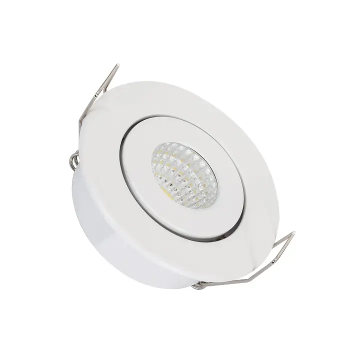 Ledkia Foco Downlight LED COB Direccionable Circular Blanco Corte Ø 45 mm No Flicker 2700K Blanco Cálido - 1