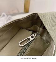 Bolso Bandolera Grande Para Mujer Xierya Capacidad De Almacenamiento Amplia Estilo Casual Cierre De Cremallera Material Impermeable Bolsa De Mano Para Estudiantes - details 12