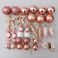 Adorno De Navidad Para Árbol De Navidad Con Esfera Colgante Vínculo De Caramelo Conífera Juego De Joyería Decoración De Hogar Regalo En Caja - details 1