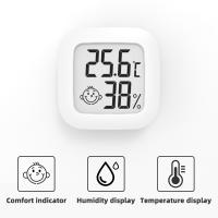 Mini Termómetro Y Higrómetro Digital LCD Para Interior Sensor De Temperatura Y Humedad Estación Meteorológica Para El Hogar Medidor De Clima - details 1