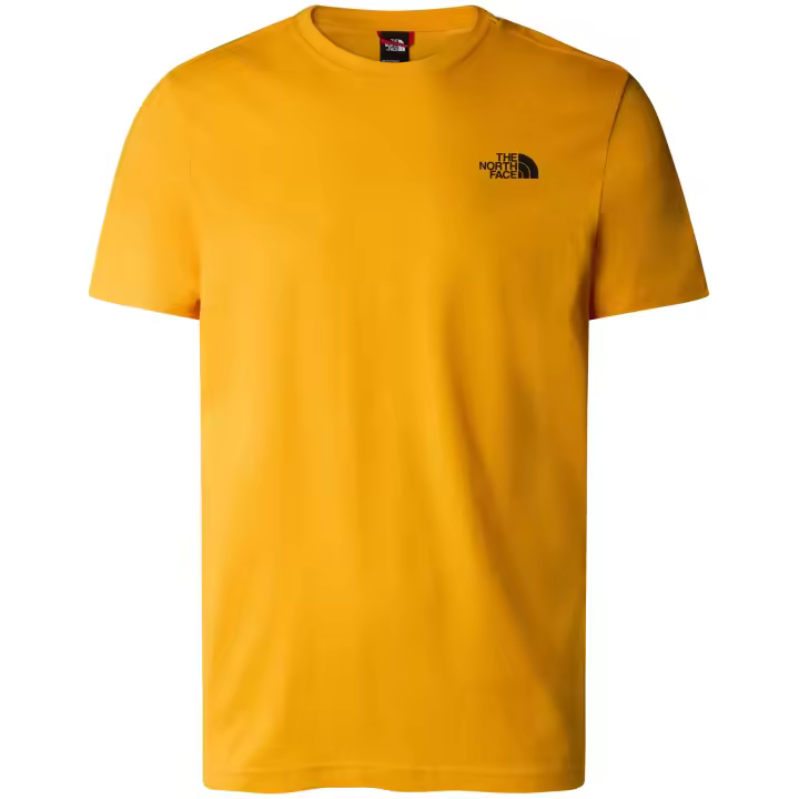 Camiseta de Manga Corta The North Face Red Box para hombre en color amarillo - 1