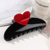 3 Pcs Accesorios De Peluquería Para San Valentín: Pinzas Para Cabello En Forma De Corazón Grandes Y Rosas Para Mujeres Fuerte Agarre Para Cabello Grueso - details 7