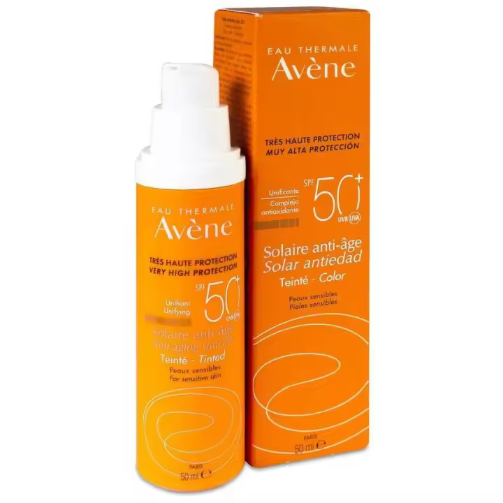 Avène Solar Anti-Edad Spf 50+ Color, 50 Ml - 1