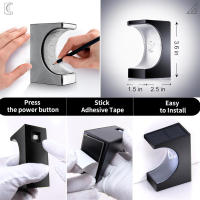 Lámpara Solar LED De Escalera Exterior Impermeable Para Decoración De Balcones Patio Puerta Frontal Y Valla Iluminación De Camino Moderna ABS IP65 - details 3