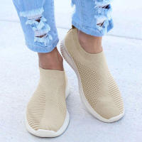 Zapatillas De Deporte Para Mujer Transpirables Y Cómodas Con Suela Suave Antideslizante Y Plataforma Ligera Zapatos Casuales Para Damas - details 15