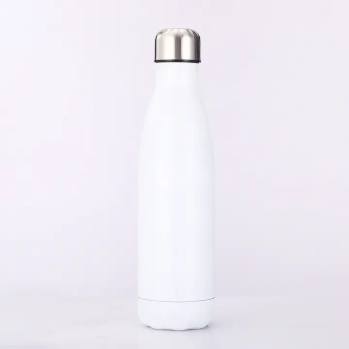 botella agua aceroinoxidable，Botella de Coca-Cola de Acero Inoxidable 304, vacío de Doble Capa, 500 ml, Taza Termo portátil para Deportes al Aire Libre， - 1