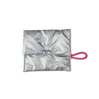 Bolso De Mano En Miniatura De Plástico PU Con Cierre De Cremallera Estilo Fashion Para Mujer Geométrico Para Almacenar Monedas Maquillaje Llaveros Labiales Cable De Auriculares Y Datos - details 21