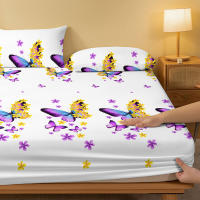 Sábana Matutina Con Patrón De Baile Mate 1 Pieza Colchón De Cama Con Estampado Para Dormitorio Sin Fundas Para Almohadas - details 3