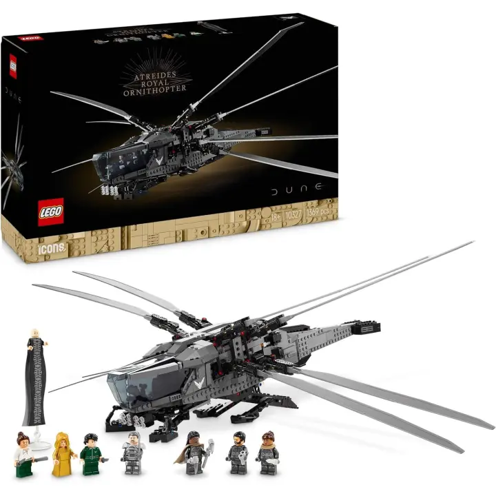 LEGO ICONS 10327: Dune Atreides Royal Ornithopter - 1