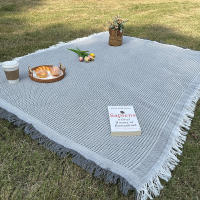 1pc Alfombra Portátil Para Camping Y Picnic Impermeable De 90-150cm Material PE Algodón Ideal Para Exterior Playa Y Camping - details 8
