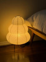 Lámpara De Escritorio Estilo Japonés Con Papel De Arroz LED Tres Colores Regulables Decoración De Arte Para Hogar Sala De Estar Hotel Dormitorio Luz Nocturna De Mesa - details 8