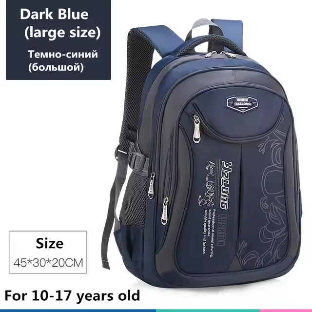 Nuevas mochilas escolares para niños y adolescentes, Mochila escolar de gran capacidad, Mochila impermeable, Mochila para libros para niños - 1