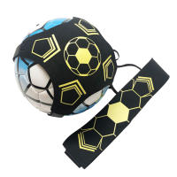 Bolsa De Fútbol Para Niños Equipo De Entrenamiento De Juego Solo Cinturón Auxiliar De Rotación Color Negro + Amarillo Tamaño 23*23cm - details 24