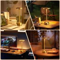 Lámpara De Mesa Inalámbrica Recargable Con Sensor Táctil Luz Nocturna LED Para Lectura Decoración De Habitaciones Restaurantes Hoteles Bares - details 16