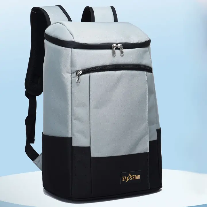 S7 STAR BB61221 Mochila Picnic Nevera Isotérmica, Mochila Portátil Termica Impermeable, Compartimento Nevera y Utensilios de Camping, con Bolsita Cremallera, Ideal para Playa Camping Aire Libre Actividad Familia - 1