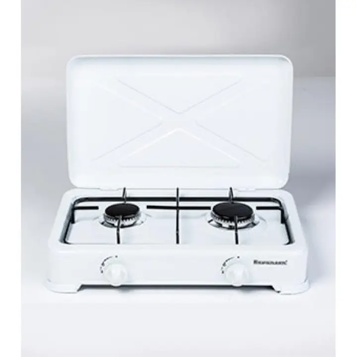 Ravanson K-02T hobs Blanco Encimera Encimera de gas 2 zona(s) - 1