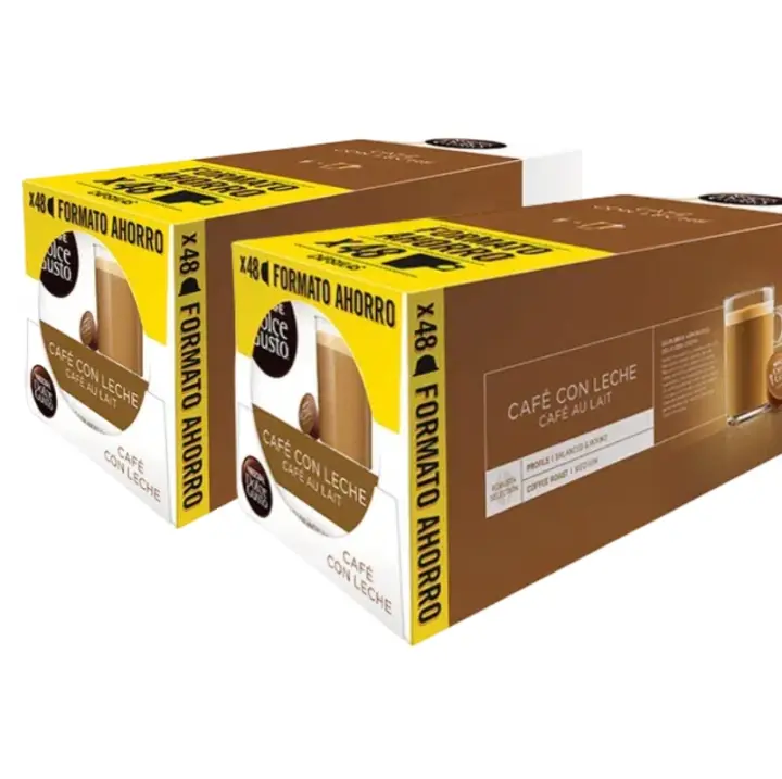 DOLCE GUSTO Espresso Intenso O CON LECHE Pack 96 cápsulas Dolce Gusto AHORRO - 1