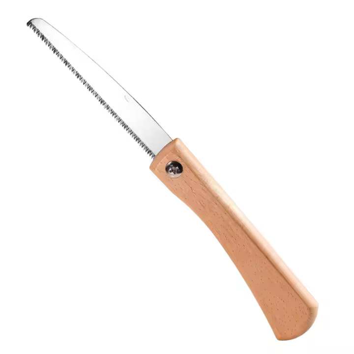 Máscara Plegable Mini De Mano Con Mango De Madera Antideslizante Herramienta De Corte Plástico Para Carpintería Y Trabajos Manuales - 1