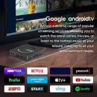 Smart TV Box Streaming Media Mortal Global Version Android 13 Allwinner H313 Bluetooth Google Assistant 2.4G&5G Wifi 4K HD Q1 Con Control Remoto Incluido - details 2