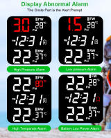 Sistema De Monitoreo De Presión De Neumáticos Para Motocicleta Powstation TPMS Wireless Con Alarma De Temperatura Y Pantalla Colorida Recarga Solar - details 14