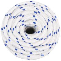 vidaXL Cuerda de barco polipropileno blanco 20 mm 50 m - details 2