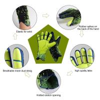 Guantes De Portero Profesional De Fútbol Para Adultos Y Niños Látex Grueso Protección Deportes Fútbol Guantes De Portero - details 2