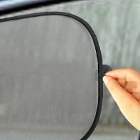 Cortinas Para Ventanas 44*36cm Estilo Coche Cubiertas De Succión UV Malla De Sol Bloqueador Accesorios Universales Para Automóvil - details 8