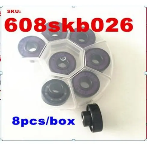 608 Longboard with Integrated Spacer Penny Fish Skateboard Scooter Bearing Inline Roller Skates Parts - 1