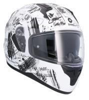 Shiro HEMETS Casco Integral SH-667 FUNCKY Blanco con Gafas Solar - details 0