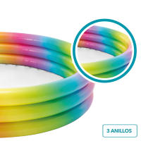 Piscina hinchable infantil INTEX multicolor - details 2