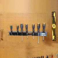 Soporte De Pared Para Destornilladores Y Herramientas Metálicas Organizador De Almacenamiento En Aluminio Para Herramientas Manuales - details 2