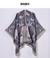 Estilo Pastoral para mujer, chal de viaje, capa Yunnan, Nepal, viaje, ropa exterior cálida, bufanda para fotografía, cárdigan - details 1