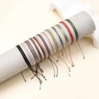 Pulsera De Hilo Tejido a Mano En Colombia Para Mujeres Y Hombres Joyería Bohemia Amistad Regalo Pulsera De Tela Colgante - details 7