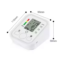 Tensiómetro de Brazo digital, Medida precise de la presión arterial y El Pulso, Detector Electrónico de frecuencia Tarjeta con brazalete 22-36cm,2X99 Memory Adecuado para uso doméstico: USB o Katería enchufable - details 1