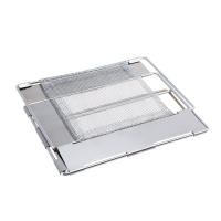 Toaster Plate Plegable De Acero Inoxidable Para Camping Y Senderismo Malla De Soporte Para Pan Y Grill Portátil Uso En Picnics - details 11