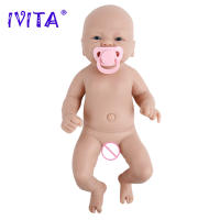 Muñeca Bebé Reborn De Silicona IVITA 14 Pulgadas Coco Sin Pintar Con Pacificador Magnético Muñeca Realista Para DIY Y Juegos Educativos Para Niñas - details 5