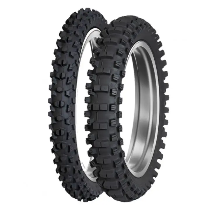 Neumático Moto Dunlop-70/100 -10 41J Geomax Mx34 Tt Nhs-Motocross-Trasera - 1