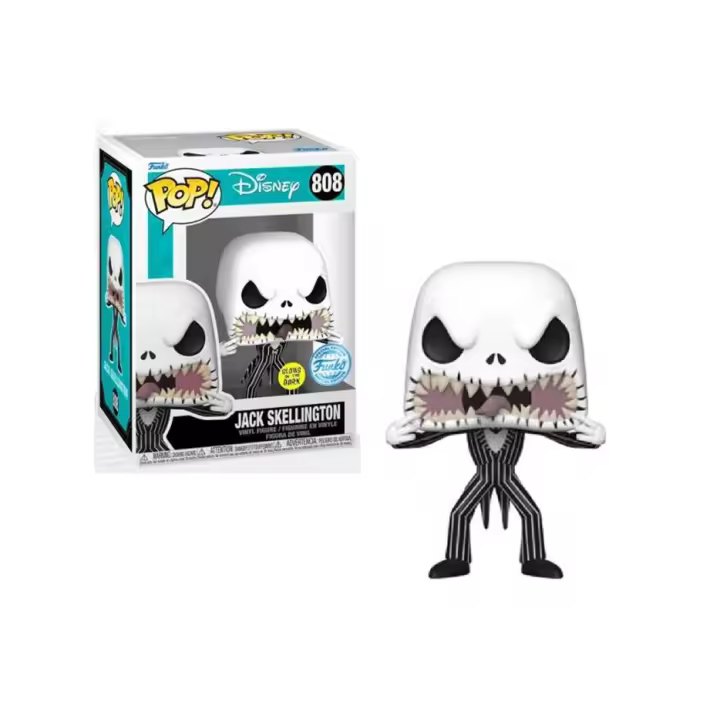 Funko Pop Jack Skellington Glows Special Edition 808 - 1