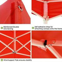 Cubierta De Teléfono Para Gazebo De Jardín BBQ Sombra De Toldo Reemplazo De Techo Para Carpa Material De Teléfono - details 8
