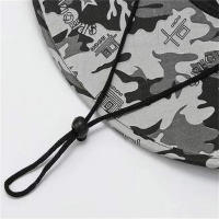 Gorro De Pesca Al Aire Libre Para Hombre Con Pico Ancho Protección Solar UV Sombrero De Playa Malla Transpirable Camuflaje - details 11