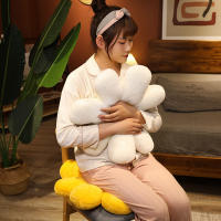 Cojín De Peluche Flor Bonito De 18.89 Pulgadas Para Decoración De Habitación Y Sala De Estar Color Rosa Ideal Para Niños Edad Recomendada: 0-12 Años Relleno De Algodón PP - details 10