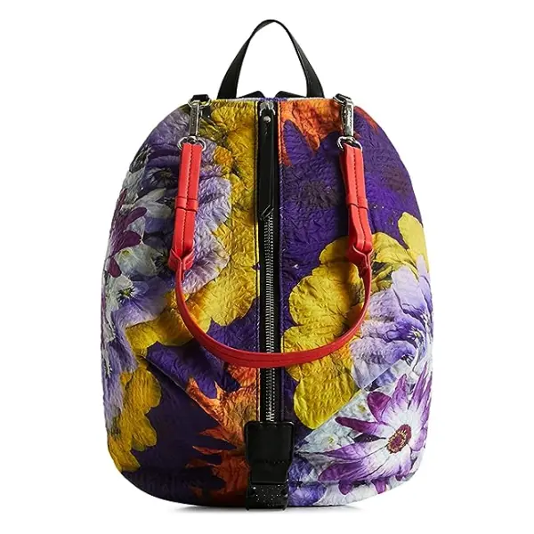 DESIGUAL - Mochila Mujer Back Scarlet Viana Mini Fabric Multicolor - 1