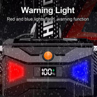 Lámpara Frontal Super Potente 9900LM Con Sensor IR 800W LED Luz De Mano Recargable 3500 Metro Para Pesca Y Camping - details 16