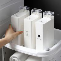Botella De Detergente De Lavandería Grande De 1000ml Recargable Y Reutilizable Organizador De Baño Botellas De Almacenamiento De Suavizante - details 0