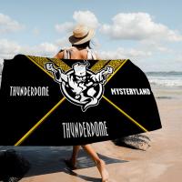 Toalla De Microfibra H-Hunderdome Para Festival De Música Toalla De Playa Absorbente Secado Rápido Suave Para Yoga Natación Resort Montañismo Tamaño 30x60 Cm - details 3
