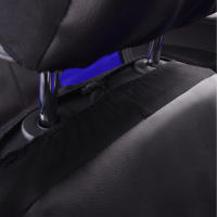 Funda de asiento de cuero sintético para Coche de 5 plazas, universal, con las costurastipo sándwich y Arco. - details 17