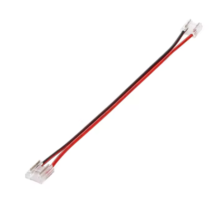 Ledkia Conector Hipopótamo doble con cable para Tira LED 24/48V DC SMD IP20 Ancho 10mm 10 mm - 1