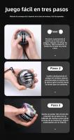 Gyroball Powerball Entrenador De Muñeca Y Antebrazo Equipo De Fitness Muscular Bola De Giro Estabilizador De Músculos De Mano Ejercicio De Fortalecimiento De Brazos - details 11