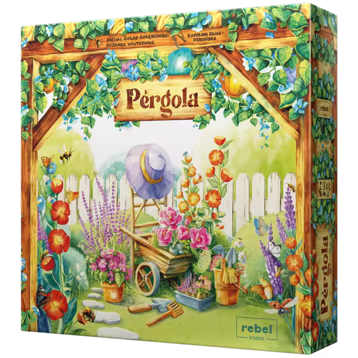 Pérgola un juego de estrategia y jardinería, editado por Asmodee - 1